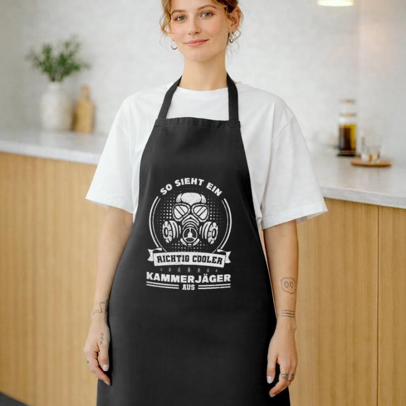 Kammerjäger Schädlingsbekämpfer Kochschürze