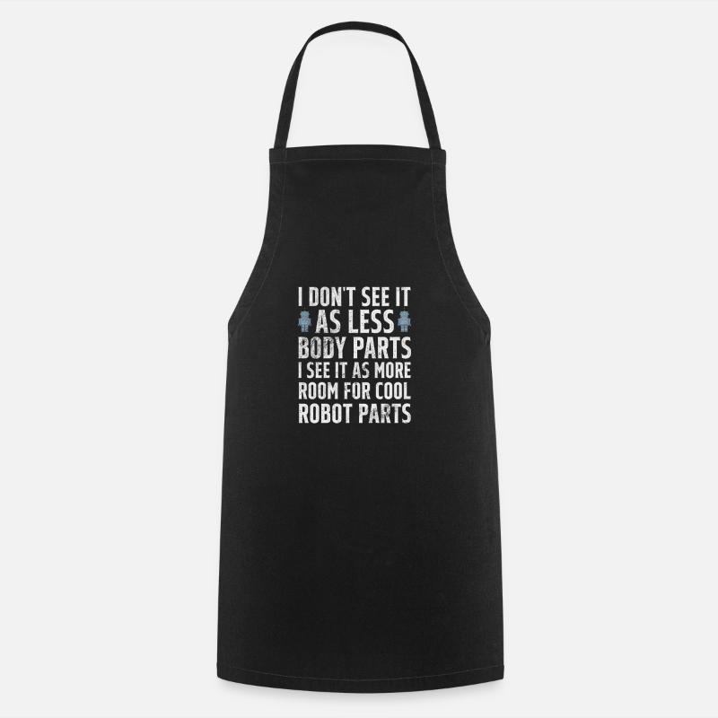Amputation - Tablier de cuisine - noir