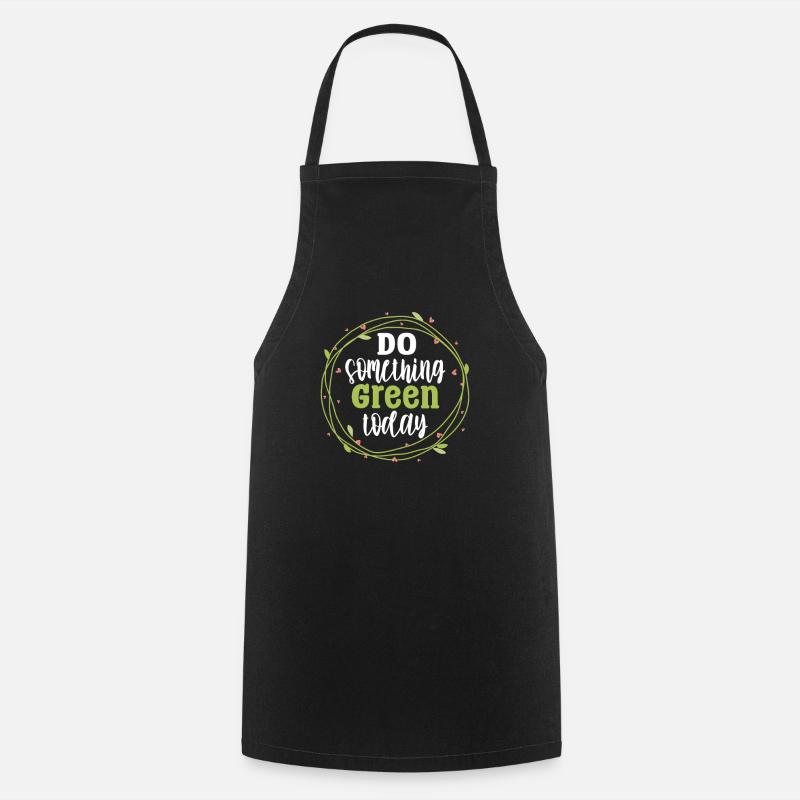 Climate change - Cooking Apron - black