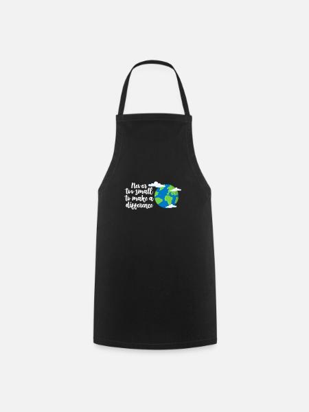 Climate change - Cooking Apron - black