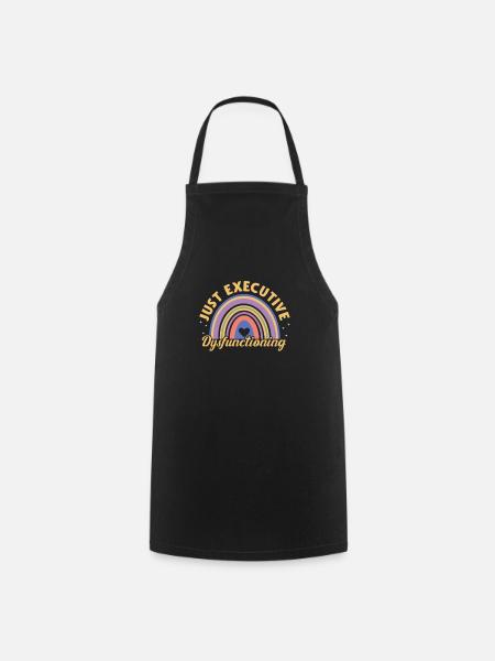 TDAH TDAH Cadeau de déficit de l’attention - Tablier de cuisine - noir