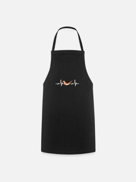 Loutre de mer Loutre Cadeau de loutre - Tablier de cuisine - noir