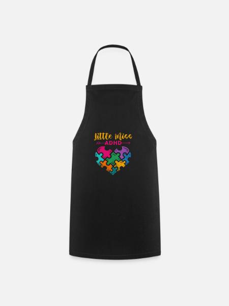 ADHD - Cooking Apron - black