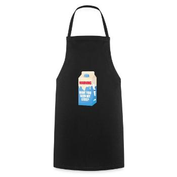 Amputation Amputation Prosthesis Gift - Cooking Apron - black - Front - AI Model Male 185 dark (185cm)