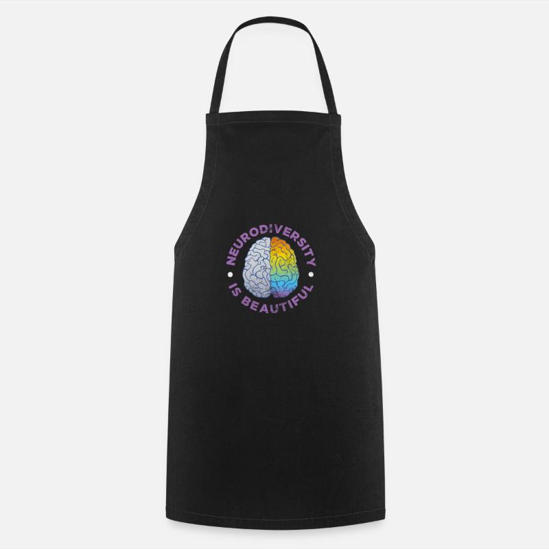 TDAH - Tablier de cuisine - noir