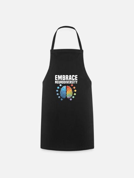 ADHD ADHD Attention Deficit Gift - Cooking Apron - black