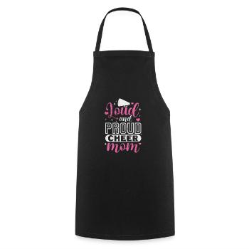 Cheerleader Cheerleading Sport Gymnastics Gift - Tablier de cuisine - noir - Devant - AI Model Male 185 dark (185cm)