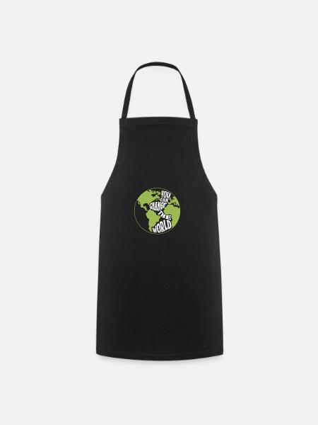 Klimawandel - Kochschürze - Schwarz