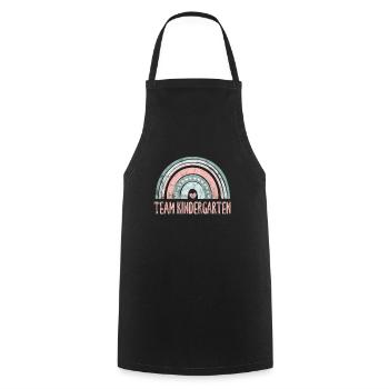 Kindergarten - Cooking Apron - black - Front - AI Model Male 185 dark (185cm)