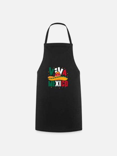 Cadeau de la nation mexicaine mexicaine - Tablier de cuisine - noir
