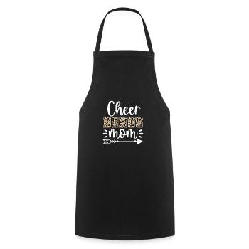 Cheerleader - Tablier de cuisine - noir - Devant - AI Model Male 185 dark (185cm)