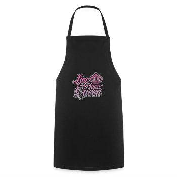 Line Dance - Cooking Apron - black - Front - AI Model Male 185 dark (185cm)