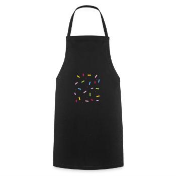 Ice Cream Ice Cream Ice Cream Summer Gift - Cooking Apron - black - Front - AI Model Male 185 dark (185cm)