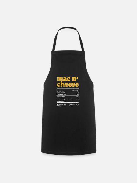 Käse - Kochschürze - Schwarz