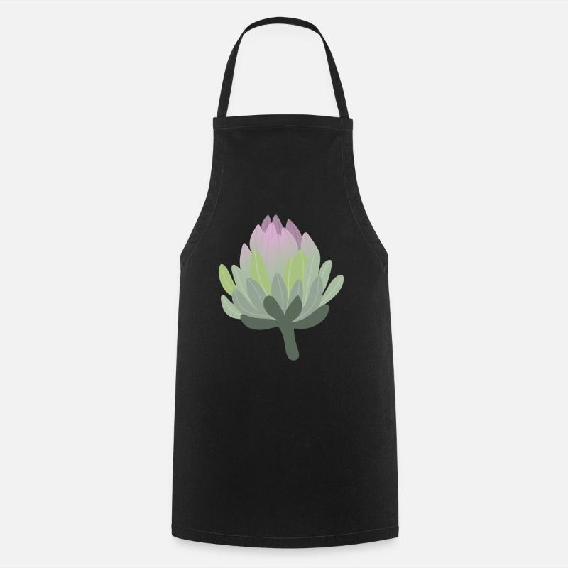 Coeur d’artichaut Artichauts - Tablier de cuisine - noir