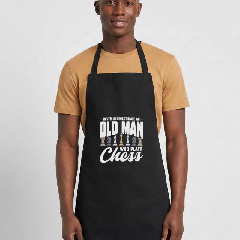 Chess Chessboard Checkmate Chess Player Cooking Apron