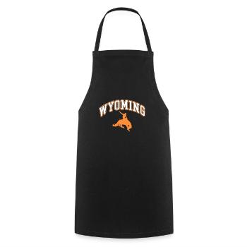 Cowboy Cowboy Boots Western Gift - Cooking Apron - black - Front - AI Model Male 185 dark (185cm)