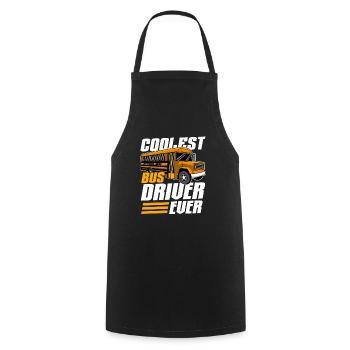 Bus Driver Bus Driver Bus Schuhlbus Gift - Cooking Apron - black - Front - AI Model Male 185 dark (185cm)