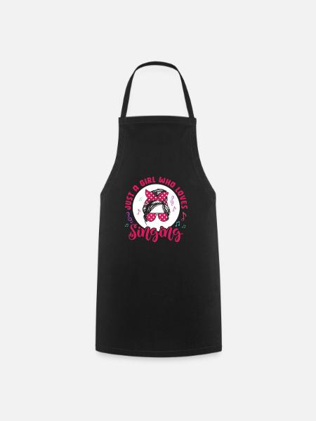 Chanteur chanteur chanteur musicien cadeau - Tablier de cuisine - noir