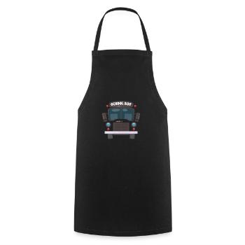 Bus Driver Bus Driver Bus Schuhlbus Gift - Cooking Apron - black - Front - AI Model Male 185 dark (185cm)