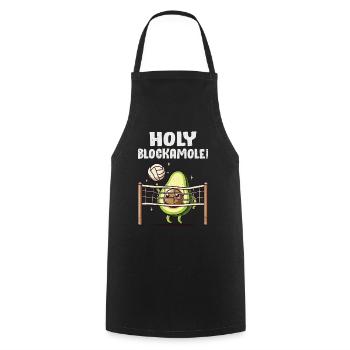 Avocado - Cooking Apron - black - Front - AI Model Male 185 dark (185cm)
