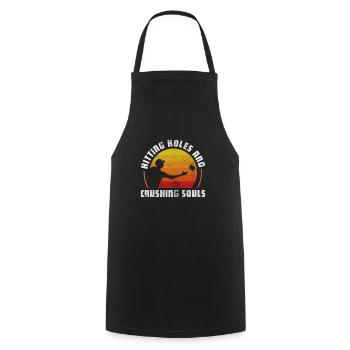 Cornhole - Cooking Apron - black - Front - AI Model Male 185 dark (185cm)