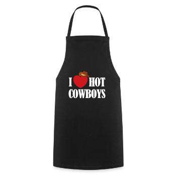 Country Music Country Music Gift - Cooking Apron - black - Front - AI Model Male 185 dark (185cm)