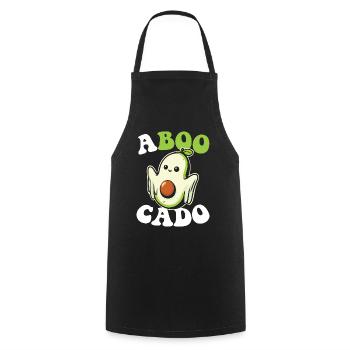 Avocado Guacamole Vegan Geschenk - Kochschürze - Schwarz - Vorne - AI Model Male 185 dark (185cm)