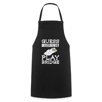 Bridge - Kochschürze - Schwarz - Vorne - AI Model Male 185 dark (185cm)