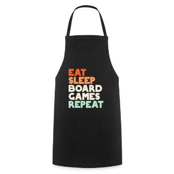 Jeux de société Jeux de société Dîner Jeux Cadeau - Tablier de cuisine - noir - Devant - AI Model Male 185 dark (185cm)