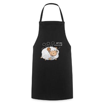 Board game - Cooking Apron - black - Front - AI Model Male 185 dark (185cm)