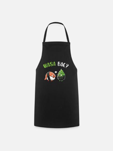 Sushi - Kochschürze - Schwarz