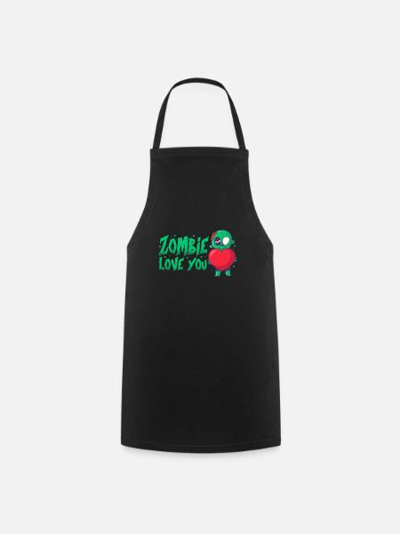 Zombie Zombie-Jäger Zombieapokalypse Geschenk - Kochschürze - Schwarz