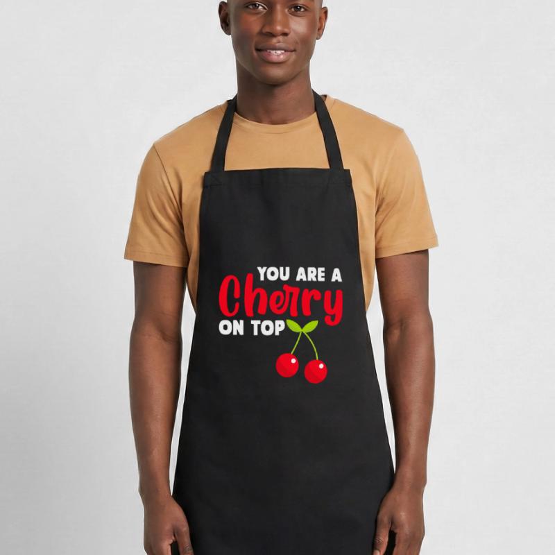 Cherry Cherry Tree Cherry Blossom Fruit Gift Cooking Apron