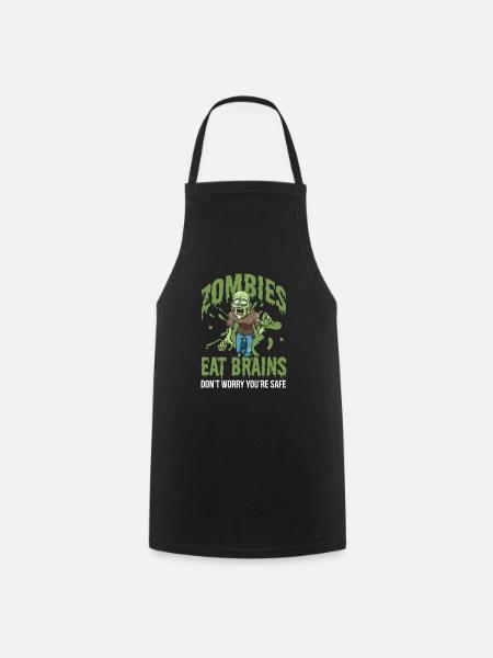Zombie Zombie Hunter Zombie Apocalypse Gift - Cooking Apron - black