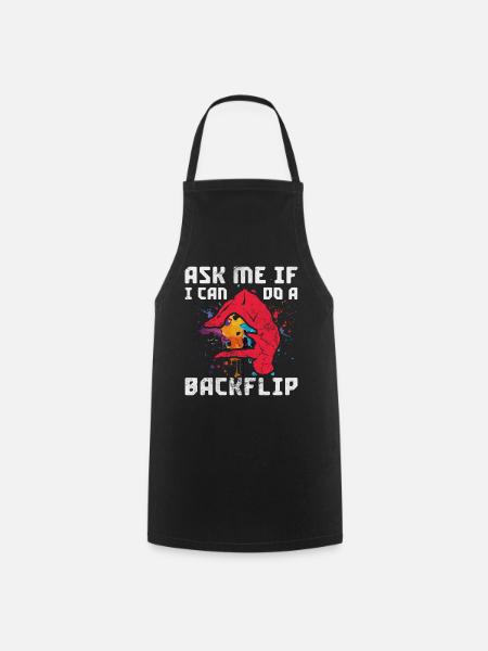 Backflip - Kochschürze - Schwarz