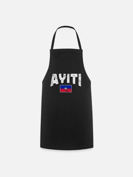 Haiti - Kochschürze - Schwarz