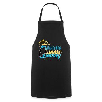 Bahamas Île des Caraïbes Cadeau d’été de l’Atlantique - Tablier de cuisine - noir - Devant - AI Model Male 185 dark (185cm)