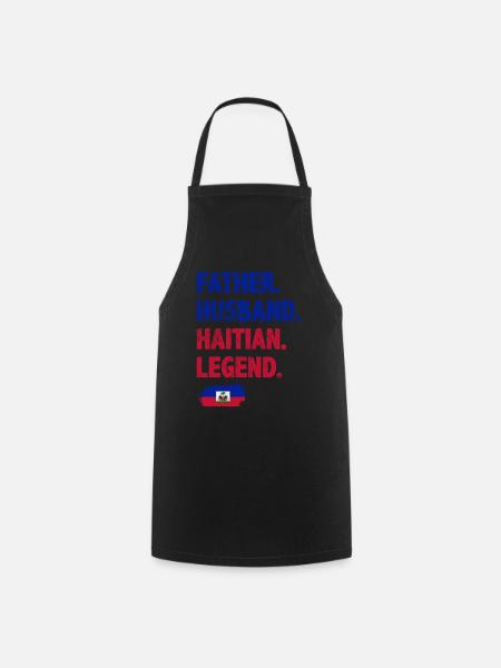 Haïti - Tablier de cuisine - noir