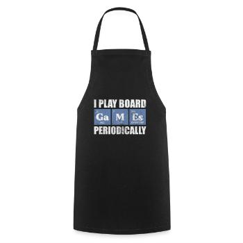 Board game - Cooking Apron - black - Front - AI Model Male 185 dark (185cm)