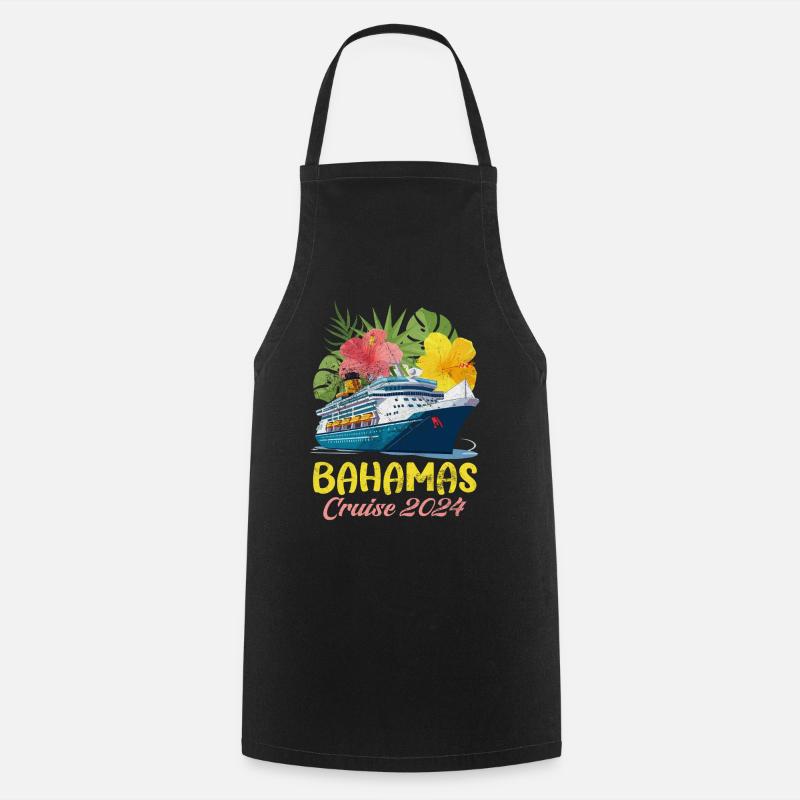 Bahamas - Kochschürze - Schwarz
