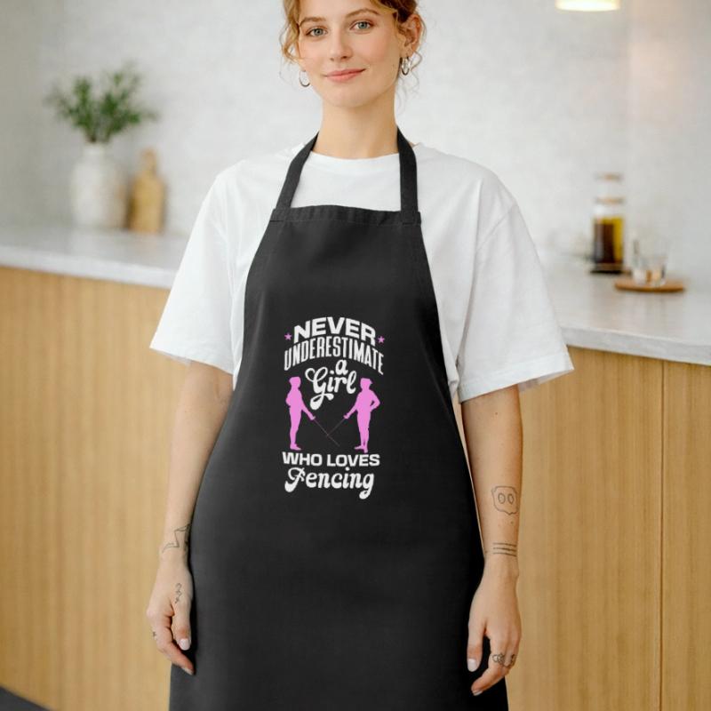 Escrime Épée Sabre Épée Épée Escrime Cadeau Tablier de cuisine