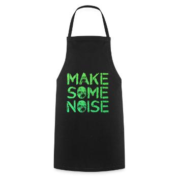 Hardstyle Music Festival DJ Cadeau - Tablier de cuisine - noir - Devant - AI Model Male 185 dark (185cm)