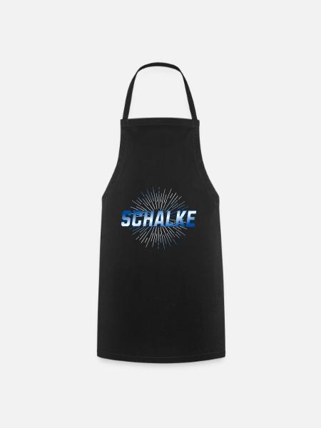 Schalke - Kochschürze - Schwarz