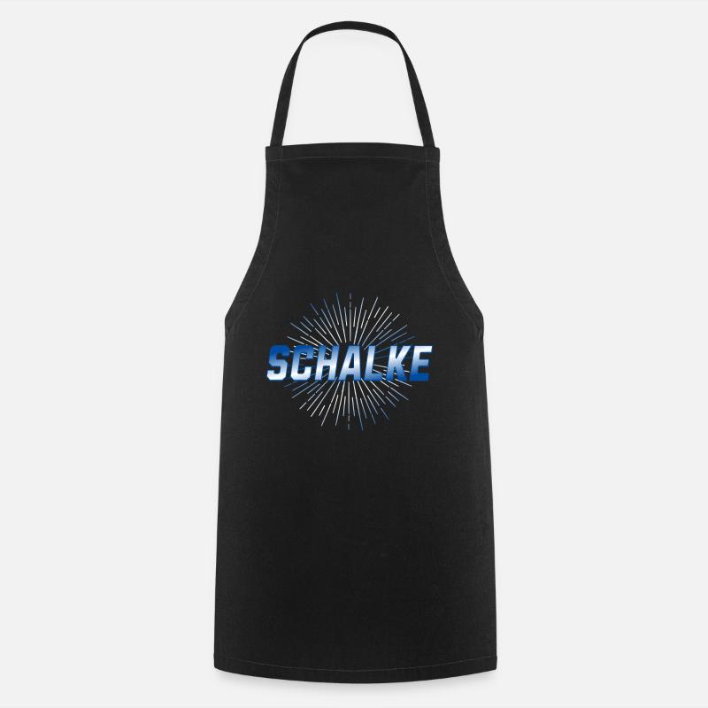 Schalke - Kochschürze - Schwarz