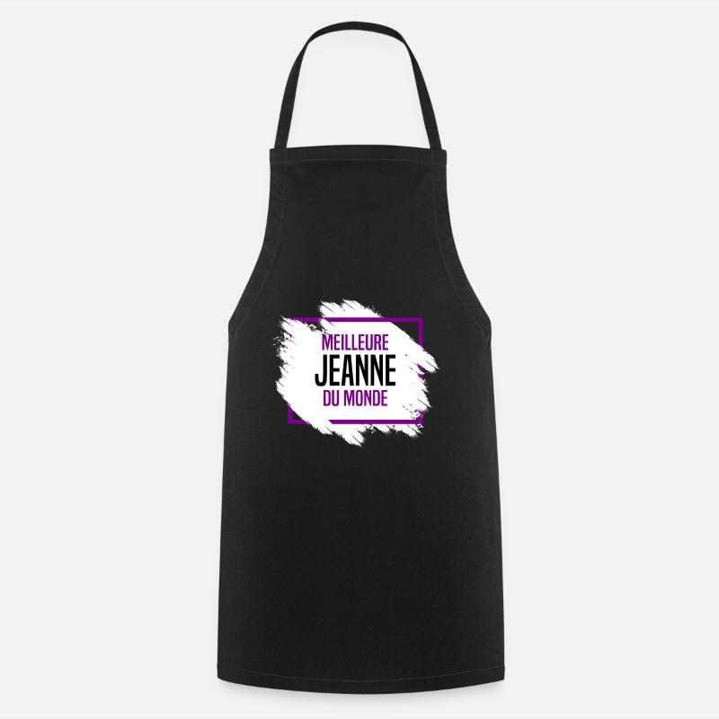 Jeanne - Tablier de cuisine - noir