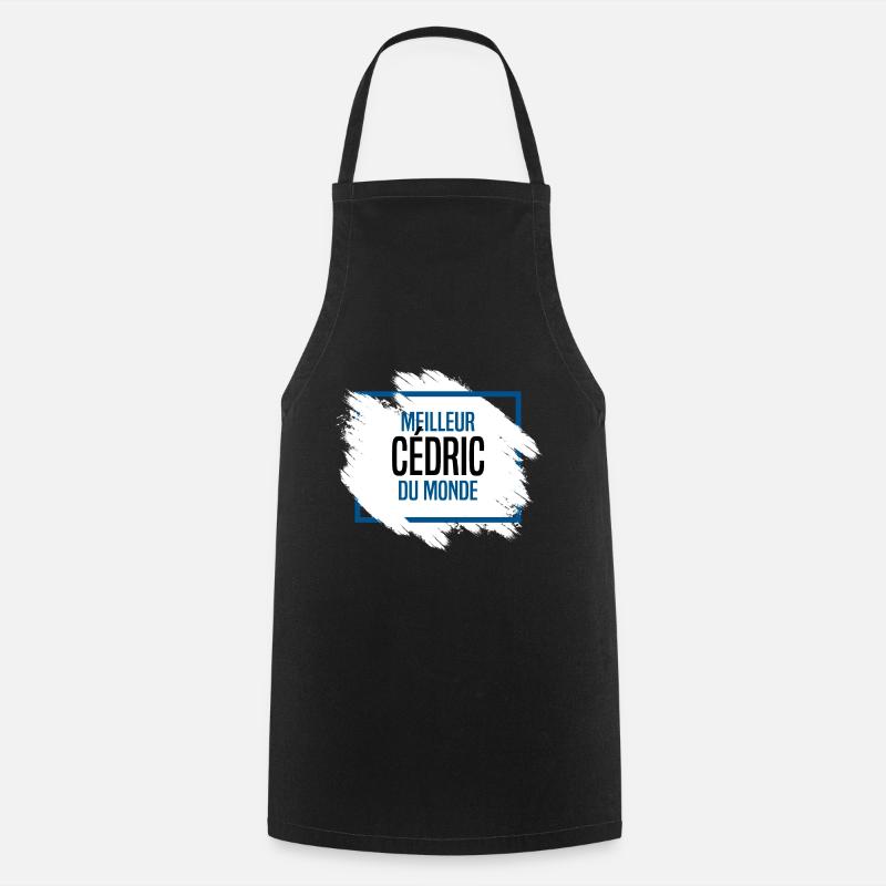 Cédric - Tablier de cuisine - noir