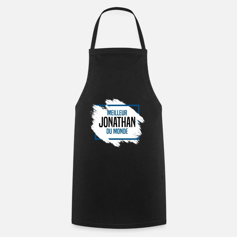 Jonathan - Tablier de cuisine - noir