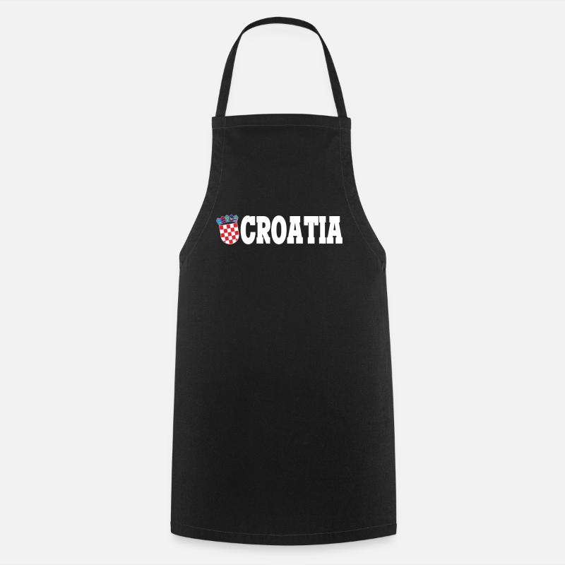 Croatia Croatia - Cooking Apron - black