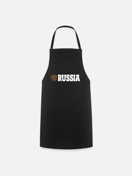 RUSSIE RUSSIE! - Tablier de cuisine - noir